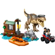 LEGO 76975 Le T. rex et l'évasion sur la rivière Jurassic World