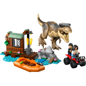 Image : LEGO 76975 Le T. rex et l'évasion sur la rivière Jurassic World