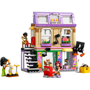 Image : LEGO 42653 Le magasin de musique et l'appartement Friends