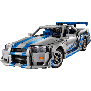 Image : LEGO 42210 Voiture Nissan Skyline GT-R (R34) 2 Fast 2 Furious Technic