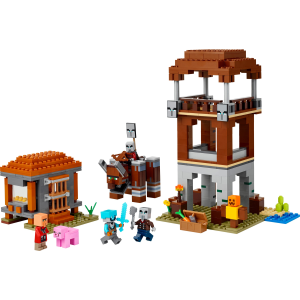 Image : LEGO 21278 L'avant-poste de pillards et le ravageur Minecraft