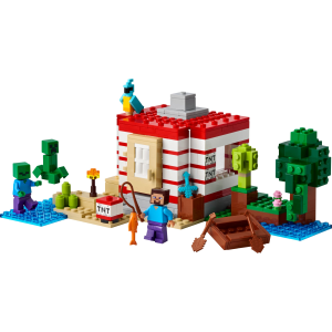 Image : LEGO 21275 La maison en TNT de la jungle Minecraft