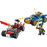 LEGO 71840 Le duel en voitures de course de Rogue et Drix NINJAGO