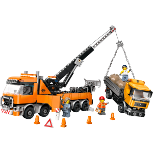 Image : LEGO 60467 Le remorqueur avec grue pour poids lourd City