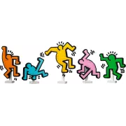 LEGO Art 31216 Keith Haring - Les figures dansantes