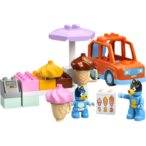 Image : LEGO 10458 Visite chez le marchand de glace avec Bluey