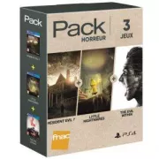 Pack 3 jeux PS4 Resident Evil 7 + The Evil Within + Little Nightmares