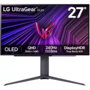 LG UltraGear 27GS95QE-B Plat 27'' OLED Ecran PC Gamer