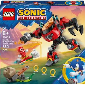 Image : LEGO 77005 Knuckles contre leEgg Crusher de Dr. Eggman Sonic the Hedgehog