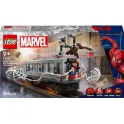 LEGO 76321 La scène du train de Spider-Man et Docteur Octopus Marvel