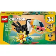 LEGO 31173 Animaux sauvages : le toucan tropical Creator 3-en-1