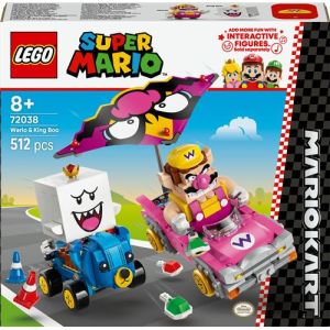 Image : LEGO 72038 Mario Kart Wario et Roi Boo Super Mario