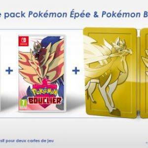 Image : Double Pack Pokemon Epee & Pokemon Bouclier Nintendo Switch