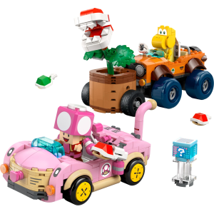 Image : LEGO Super Mario 72044 Mario Kart - Course-poursuite avec bonus Plante Piranha