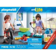 Playmobil My Life 71806 Sportifs avec matériel de fitness