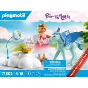 Playmobil Princess Magic 71802 Princesse et poulain ailé avec nuage