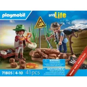 Playmobil My Life 71805 Chercheurs et fossiles de dinosaures