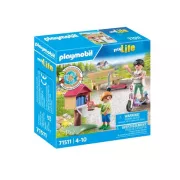 Playmobil My Life 71511 Boîte à livres avec maman et enfant