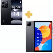 XIAOMI Redmi Note 14 Noir 256Go + Tab Redmi Pad SE 64Go