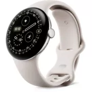 GOOGLE Pixel Watch 4 41mm Argent/Porcelaine 4G Montre connectée