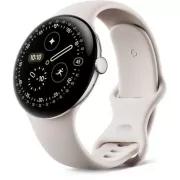 GOOGLE Pixel Watch 4 45mm Argent/Porcelaine 4G Montre connectée