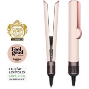 Image : Lisseur séchant DYSON Airstrait Rose Céramique