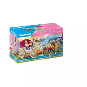 Image : PLAYMOBIL 70449 - Calèche et couple royal Princess