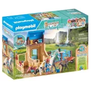 PLAYMOBIL 71353 Amelia & Whisper avec box pour chevaux Horses of Waterfall