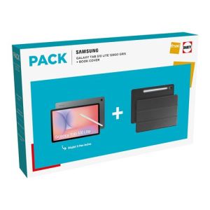 Image : Pack Samsung Galaxy Tab S10 Lite Wi-Fi 128 Go Anthracite + Book Cover