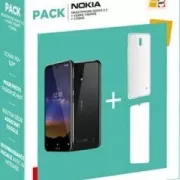 Nokia 2.2 + Coque + Verre trempe