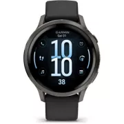 GARMIN Venu 4 Noir/Gris Silicone Noire 41mm Montre sport