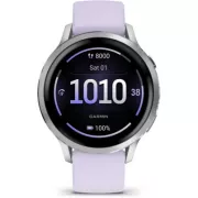 GARMIN Venu 4 Gris/Silver Silicone Pervenche 41mm Montre sport