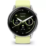 GARMIN Venu 4 Gris/Silver Silicone Jaune 45mm