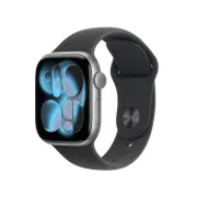 Apple Watch Series 11 GPS 42mm Gris Sidéral / Sport Noir S/M - MEQW4ZR/A