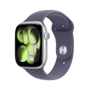 Apple Watch Series 11 GPS 46mm Argent / Brume Violette - S/M - MEV94ZR/A