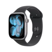 Apple Watch Series 11 GPS 46mm Aluminium Gris Sidéral / Noir - M/L - MEV44ZR/A
