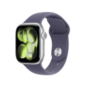 Apple Watch Series 11 GPS + Cellular 42mm Aluminium Argent / Brume Violette - M/L - MF8J4ZR/A