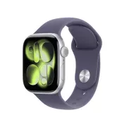 Apple Watch Series 11 GPS 42mm Aluminium Argent / Brume Violette - M/L - MEU74ZR/A