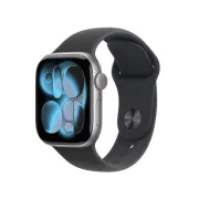 Apple Watch Series 11 GPS + Cellular 42mm Aluminium Gris Sidéral / Sport Noir M/L - MF8C4ZR/A