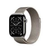 Apple Watch Series 11 GPS + Cellular 42mm Titane Naturel / Milanais Naturel - MF8P4ZR/A