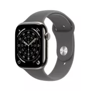 Apple Watch Series 11 GPS + Cellular 42mm Titane Naturel / Gris Minéral S/M - MF8M4ZR/A