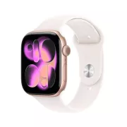 Apple Watch Series 11 GPS + Cellular 46mm Aluminium Or Rose/ Rose Tendre S/M - MFCG4ZR/A