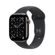 Apple Watch Series 11 GPS + Cellular 46mm Titane Ardoise / Noir M/L - MFD24ZR/A