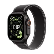 Apple Watch Ultra 3 GPS + Cellular 49mm Boitier en Titane Noir avec Boucle Trail noir/charbon S/M - MF1D4QF/A