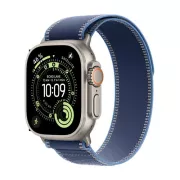 Apple Watch Ultra 3 GPS + Cellular 49mm Titane Naturel / bleu/bleu vif M/L - MEWU4QF/A