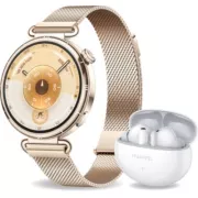 HUAWEI Watch GT6 41mm Doré + FreeBuds 6I Blanc