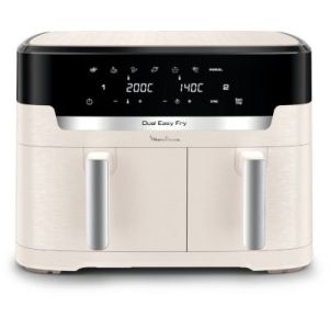Image : MOULINEX EZ942AF0 Easy Fry Dual XXL Friteuse sans huile
