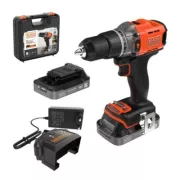 Black & Decker BCD383D2XK-QW Perceuse à percussion sans fil
