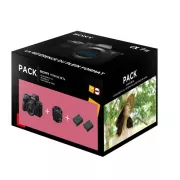 Pack Sony Alpha 7IV Noir + FE 28-60 mm f/4-5.6 + FE 50 mm f/1.8 + 2ème batterie - ILCE7M4FNA2DI.YF