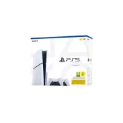 Console Sony PS5 Slim Standard + 2ème manette DualSense Blanc
